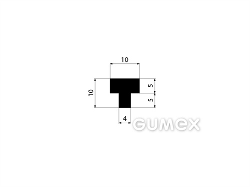 GUMMIPROFILE T-FORM - EPDM